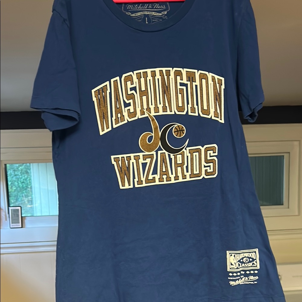 Mitchell & Ness Washington Wizards blue Tee